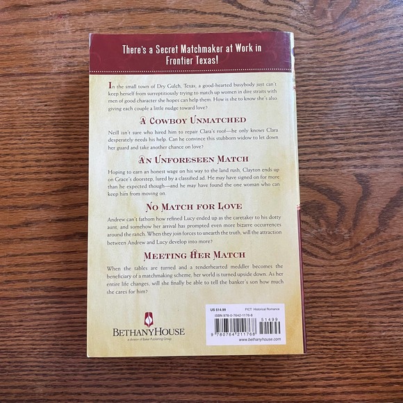 Cowboy Romance Book Historical Romance A Match Made In Texas 4 Novellas - Picture 3 of 7